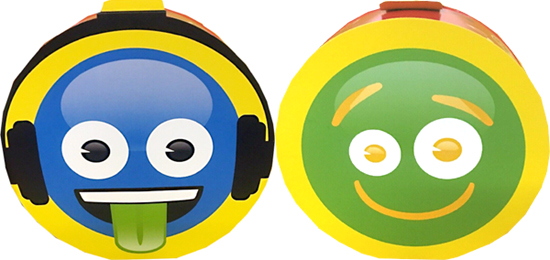 Überraschungseier EmoJoy Music  rote Serie  Emoji mit Schablonen  EN622 BPZ  neu 
