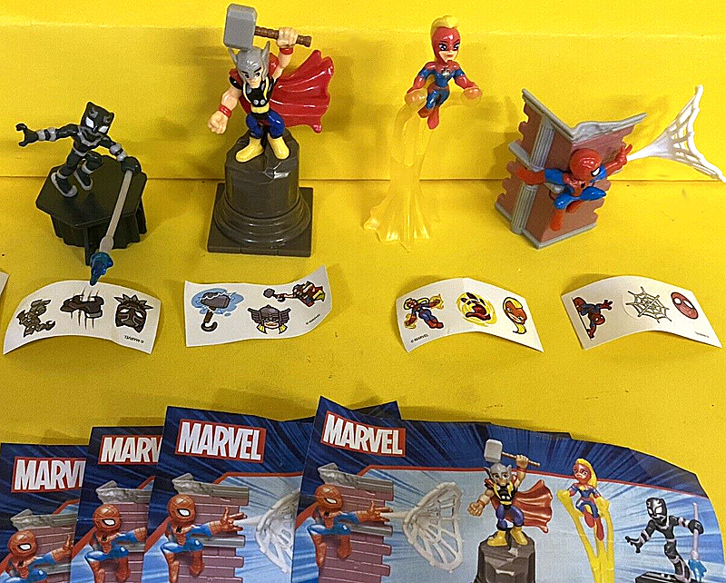 Ü-Ei Marvel   Super Heroes 2020        Auswahl  Figuren   siehe Liste 